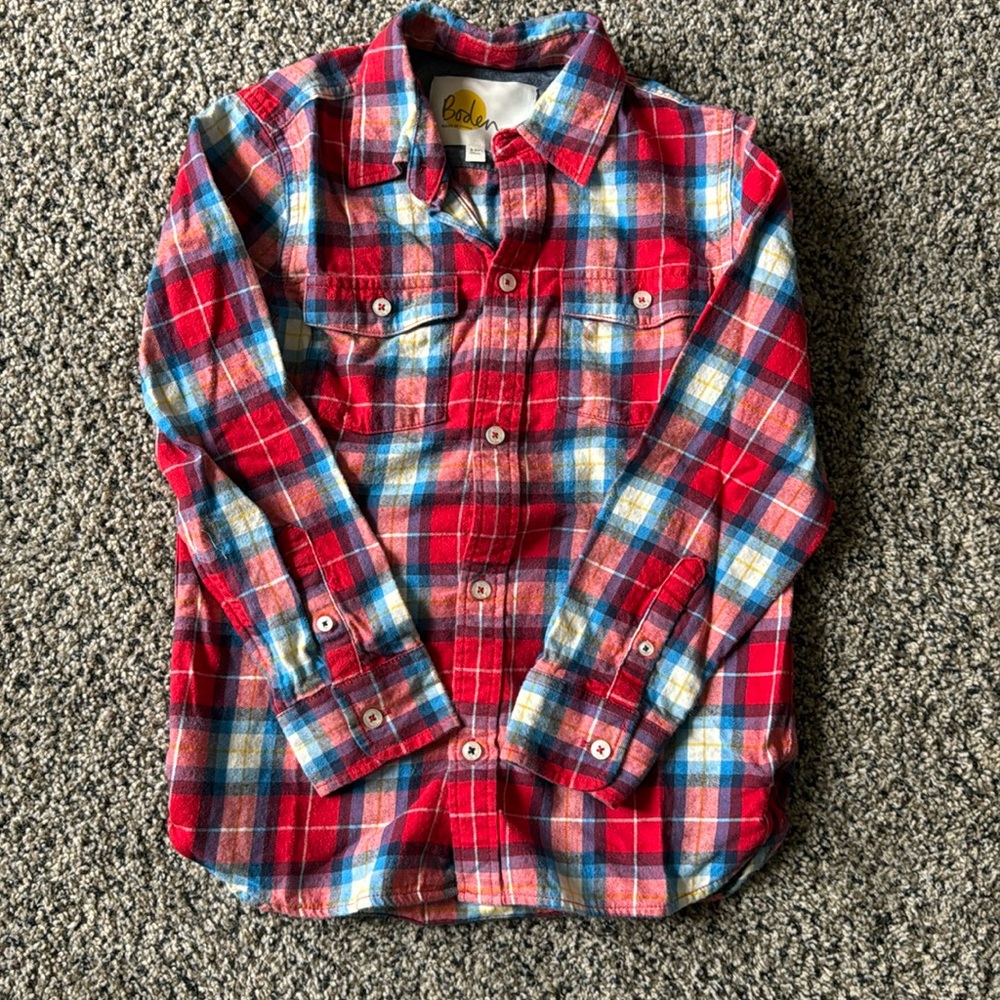Boys Boden Button Down NWOT